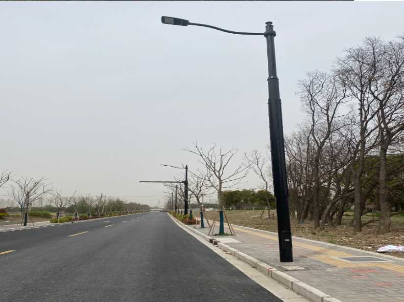 云林县上海综合杆 太阳能路灯工程